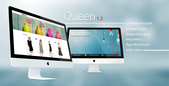 Queen – 响应式 Shopify 部分主题
