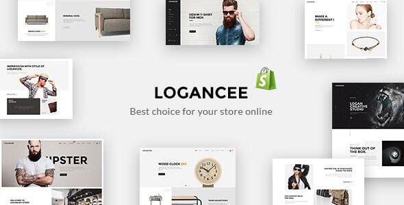 Logancee – 响应式电子商务 Shopify 模板