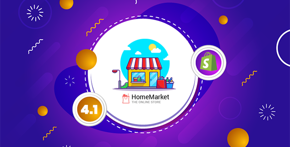 Home Market – 灵活的 Shopify 主题（部分准备就绪）