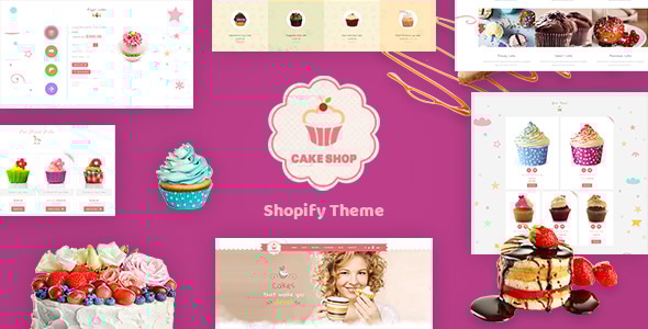 蛋糕店 – 面包店 Shopify 主题