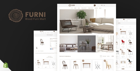 家具 Shopify 主题 – Furni