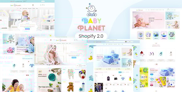 宝贝星球 |婴儿商店 Shopify 主题