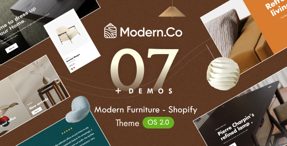 ModernCo – 家具和室内装饰商店Shopify主题