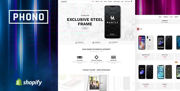 唱机 |手机商店， 电话 Shopify 商店