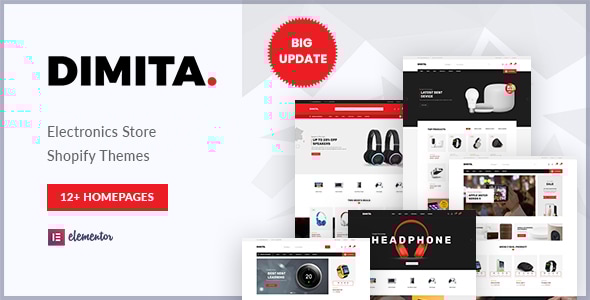 Dimita – Shopify 的多用途电子产品主题