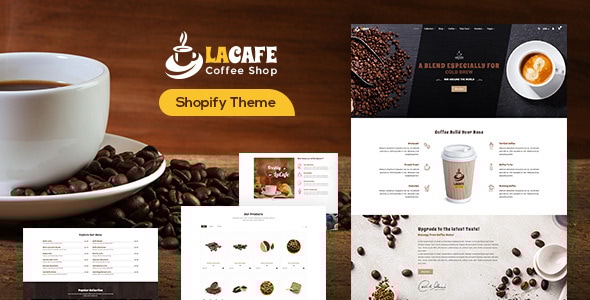 La Cafe – 咖啡店 Shopify 主题