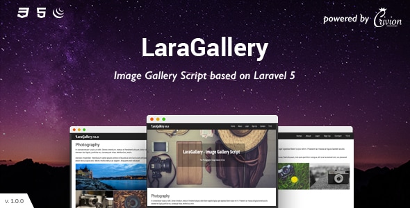LaraGallery – 图像库脚本