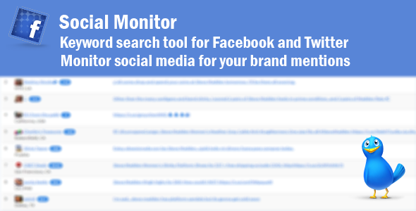 Social Monitor – 在社交媒体上查找您的品牌提及