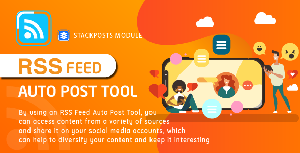 用于 Stackposts 的 RSS Feed 自动后处理工具模块