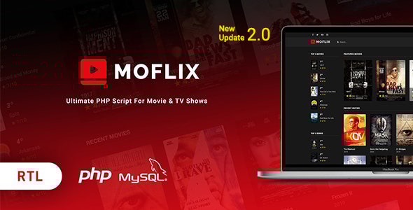 MoFlix – 电影和电视节目的终极PHP脚本