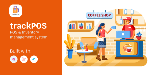 trackPOS – 带库存管理系统的 POS