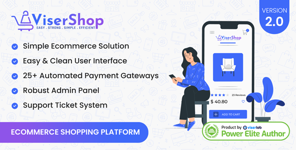 ViserShop – 电子商务购物平台