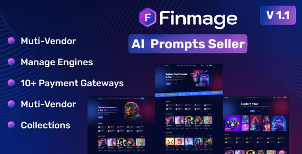 Finmage – AI 提示卖家（多供应商）