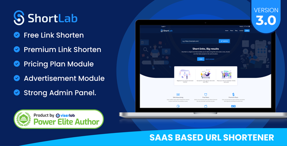 ShortLab – 基于 SAAS 的 URL 缩短器