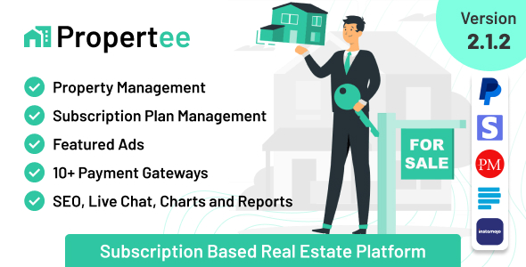 Propertee – 基于订阅的房地产平台