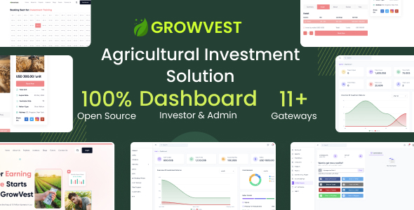 GrowVest – 农业高回报投资ip 投资解决方案
