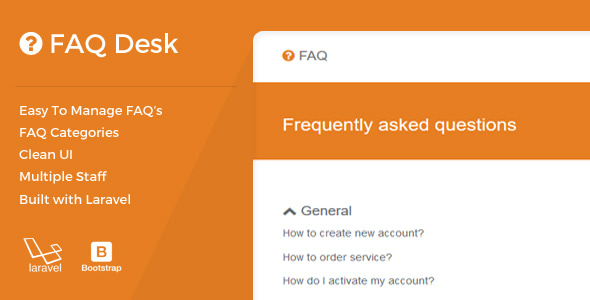 FAQDesk – 常见问题 管理系统