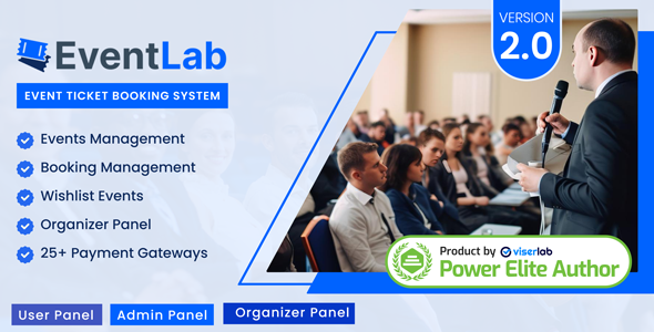 EventLab – 活动门票预订系统
