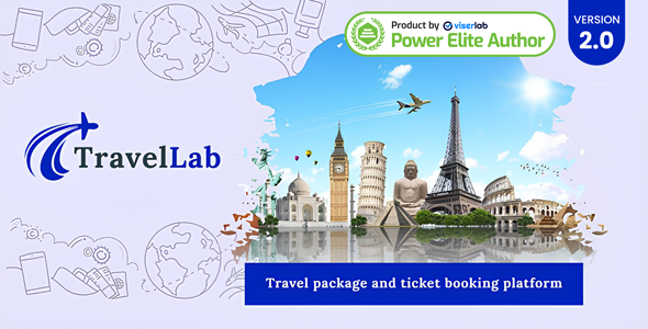 TravelLab – 旅行套餐和机票预订平台