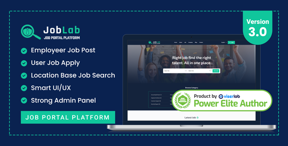 JobLab – Job Portal 平台