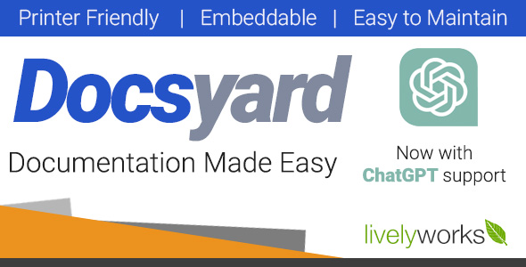 Docsyard – 简单的文档工具 – ChatGPT AI 支持使用