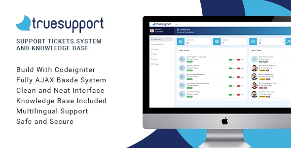 TrueSupport – 支持工单系统和知识库