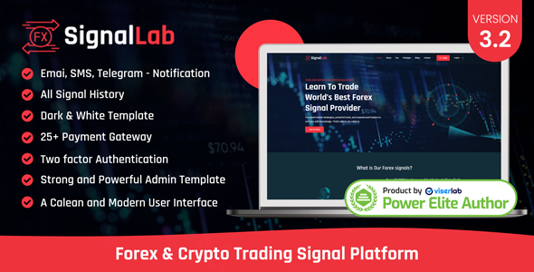 SignalLab – 外汇和加密货币交易信号平台