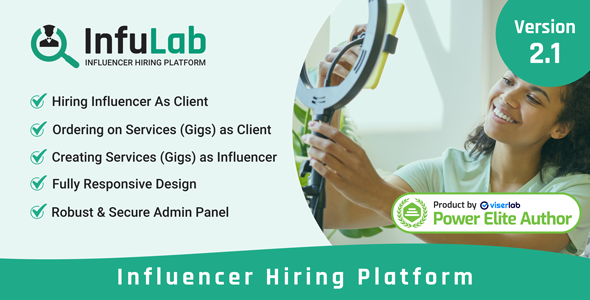 InfuLab – 网红招聘平台