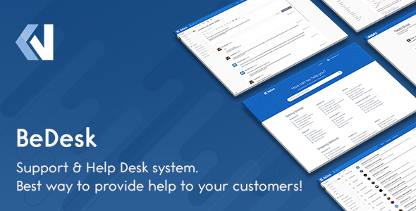 BeDesk – 客户支持软件和帮助台票务系统