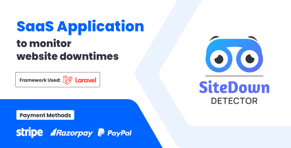 Site Down Detector – 网站监控系统 – SaaS 应用程序