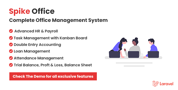 Spike Office – 完整的办公管理系统