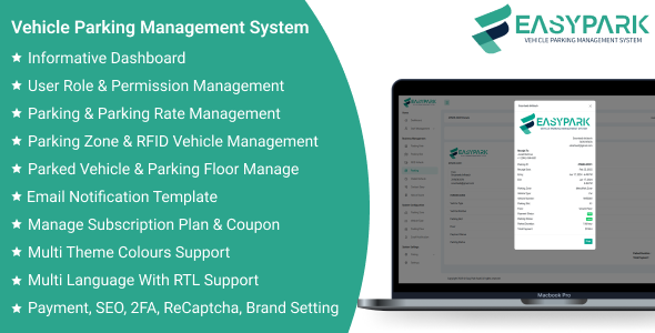 EasyPark SaaS – 车辆停车管理系统
