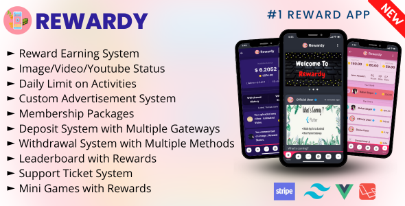 Rewardy – 使用奖励积分 + PWA + 后端对应用程序进行状态管理