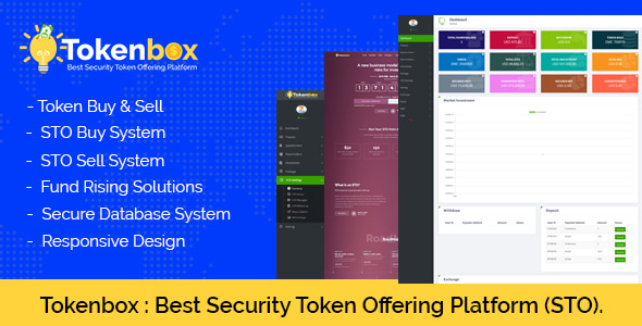 Tokenbox – 最佳证券型代币发行平台 （STO）