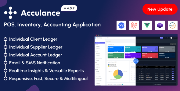 Acculance – POS、库存、会计应用程序