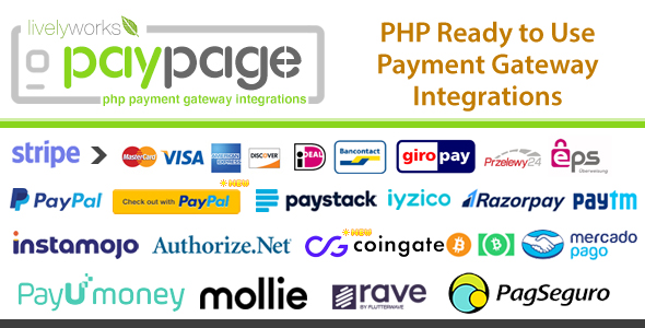 PayPage – PHP 即用型 Payment Gateway 集成