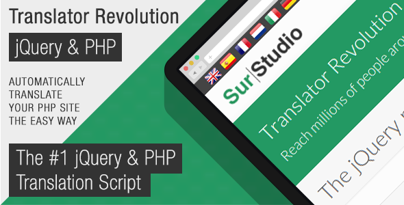 Ajax Translator Revolution Lite jQuery 插件