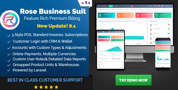 Rose Business Suite – 会计、CRM 和 POS 软件