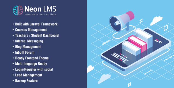 NeonLMS – 学习管理系统 PHP Laravel 脚本与 Zoom API 集成