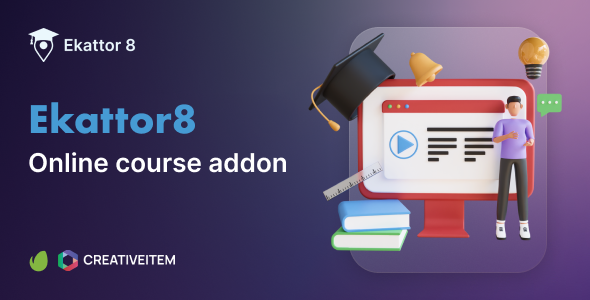 Ekattor 8 学校在线课程插件