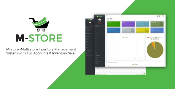 M-Store – 具有完整账户和分期销售的多商店库存管理系统