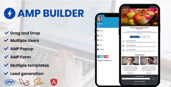 AMP Builder – AMP 登陆页面生成器