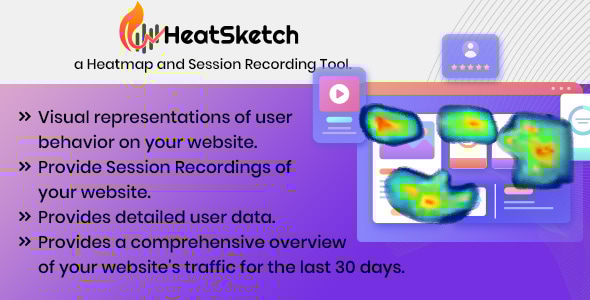 HeatSketch – 热图和会话录制工具（SaaS 平台）