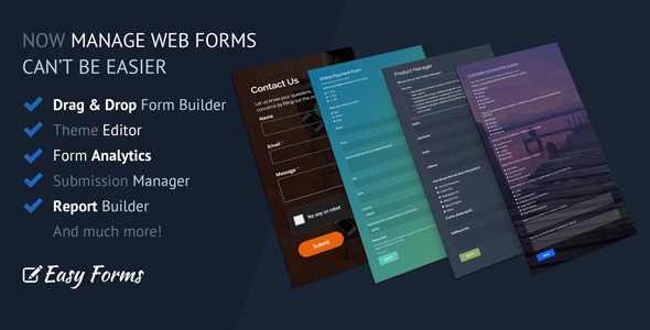 Easy Forms：高级表单生成器和管理器