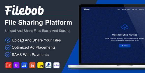 Filebob – 文件共享和存储平台 （SAAS）