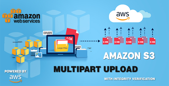 AWS Amazon S3 – 分段上传程序