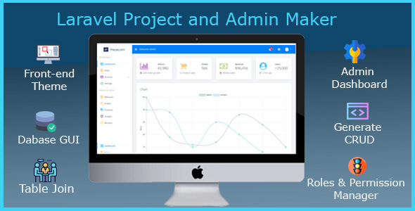 Laravel Project 和 Admin Maker