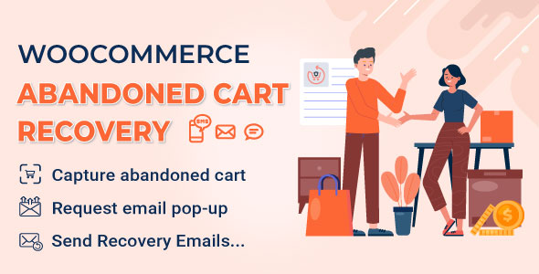 WooCommerce 废弃购物车恢复 – 电子邮件 – 短信