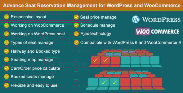 WooCommerce 的高级座位预订管理