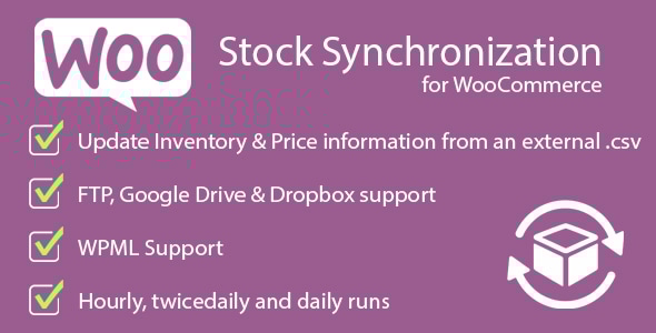 WooCommerce 的股票同步